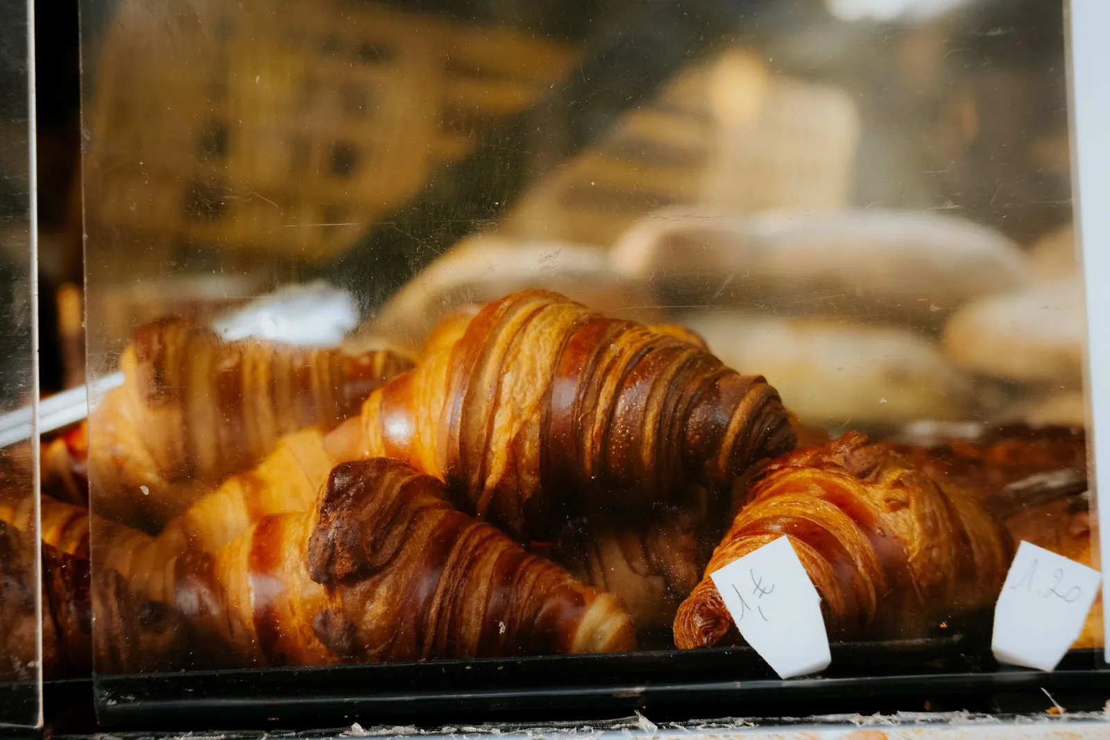 Fresh pastries and viennoiserie at Crumb & Crust Bakery
